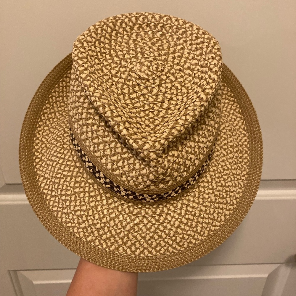 Woven Straw Sun Hat Fedora
